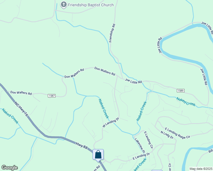 map of restaurants, bars, coffee shops, grocery stores, and more near 191 Rocky Creek Court in Jefferson