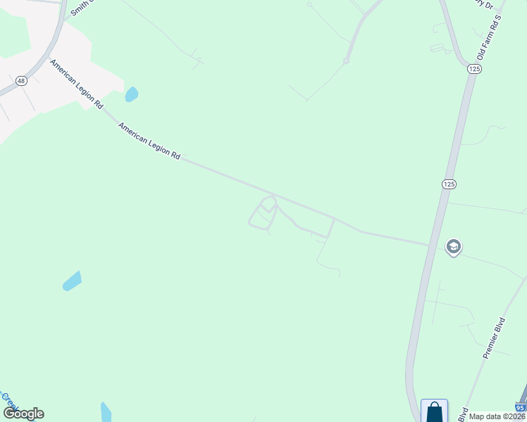 map of restaurants, bars, coffee shops, grocery stores, and more near 164 Alston Circle in Roanoke Rapids