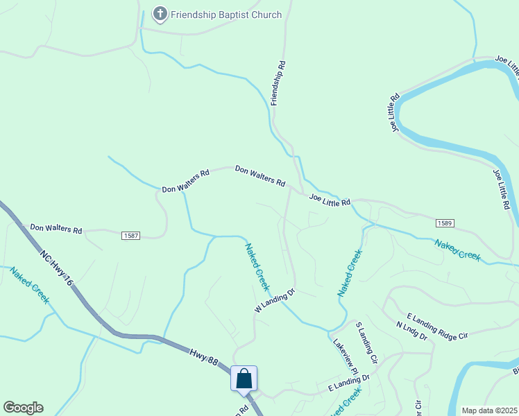 map of restaurants, bars, coffee shops, grocery stores, and more near 211 Rocky Creek Court in Jefferson