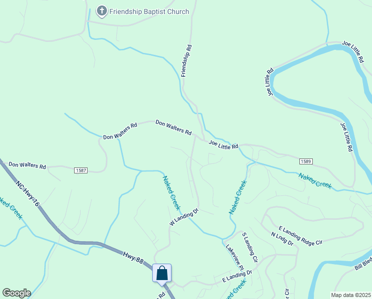 map of restaurants, bars, coffee shops, grocery stores, and more near 144 Rocky Creek Court in Jefferson