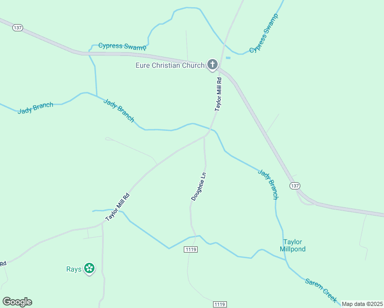 map of restaurants, bars, coffee shops, grocery stores, and more near 3 Doughtie Lane in Eure
