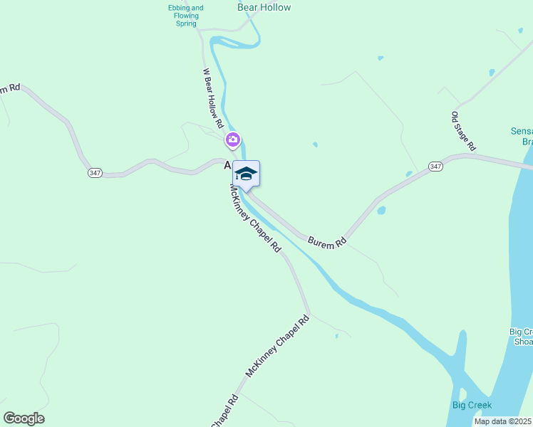 map of restaurants, bars, coffee shops, grocery stores, and more near 1914 Burem Pike in Rogersville