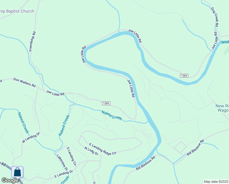 map of restaurants, bars, coffee shops, grocery stores, and more near 919 Joe Little Road in Jefferson