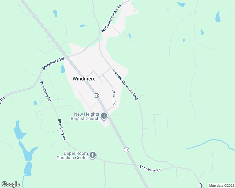 map of restaurants, bars, coffee shops, grocery stores, and more near 187 Cedar Run in Reidsville
