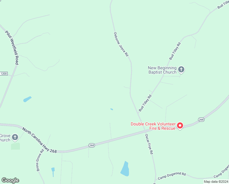 map of restaurants, bars, coffee shops, grocery stores, and more near 1165 Osborne Joyce Road in Pinnacle