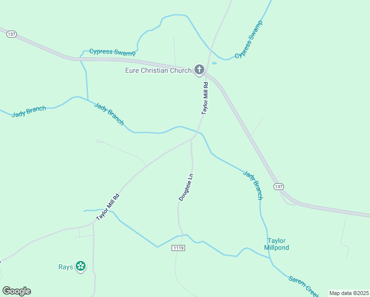 map of restaurants, bars, coffee shops, grocery stores, and more near 3 Doughtie Lane in Eure