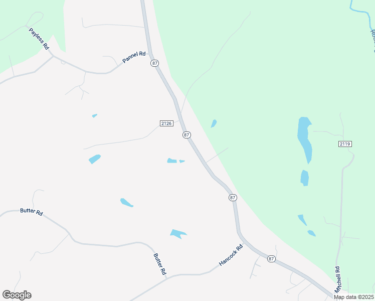 map of restaurants, bars, coffee shops, grocery stores, and more near 9764 North Carolina 87 in Reidsville