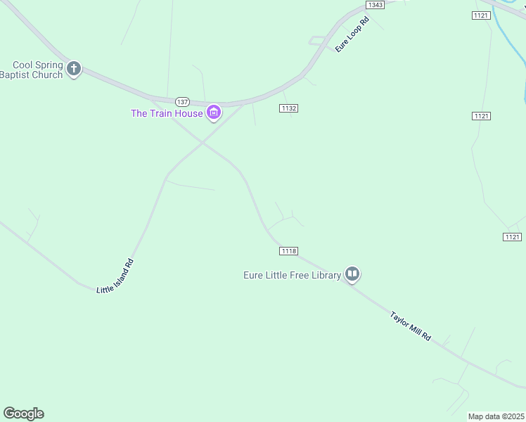 map of restaurants, bars, coffee shops, grocery stores, and more near 97 Taylor Mill Road in Eure