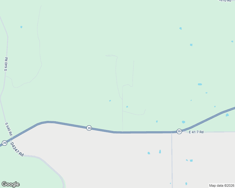 map of restaurants, bars, coffee shops, grocery stores, and more near 41513 South 650 Road in Jay