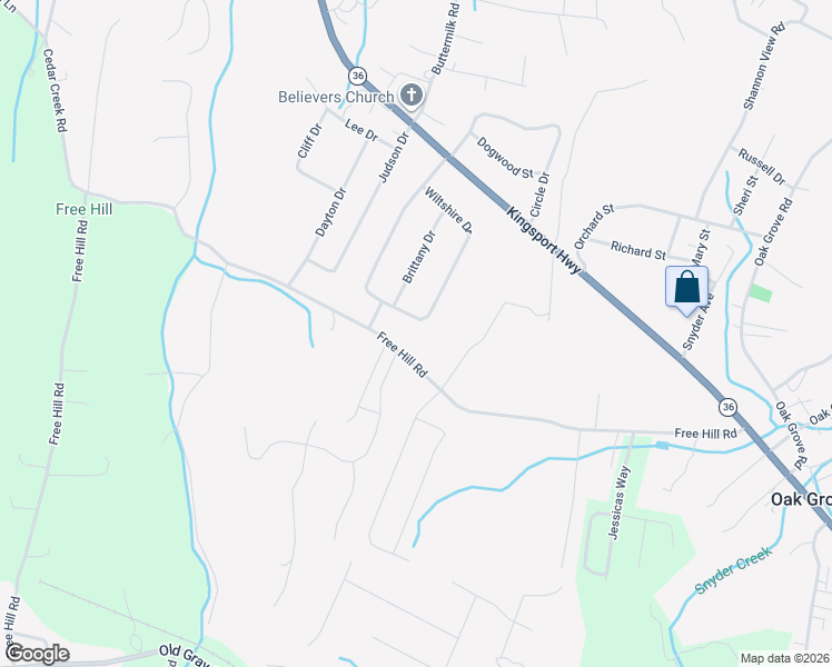 map of restaurants, bars, coffee shops, grocery stores, and more near 316 Wiltshire Dr in Gray