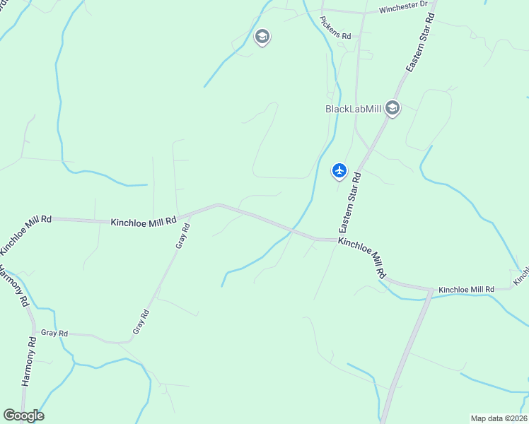 map of restaurants, bars, coffee shops, grocery stores, and more near 344 Kinchloe Mill Rd in Jonesborough