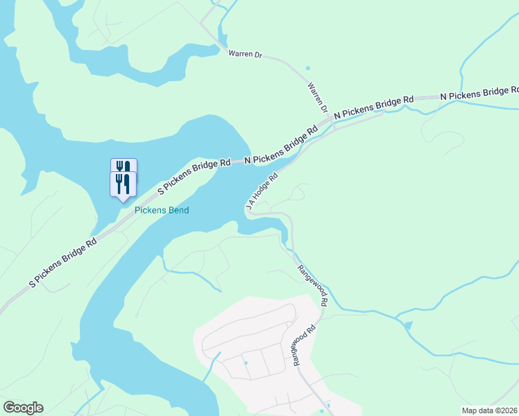 map of restaurants, bars, coffee shops, grocery stores, and more near 468 J A Hodge Road in Piney Flats