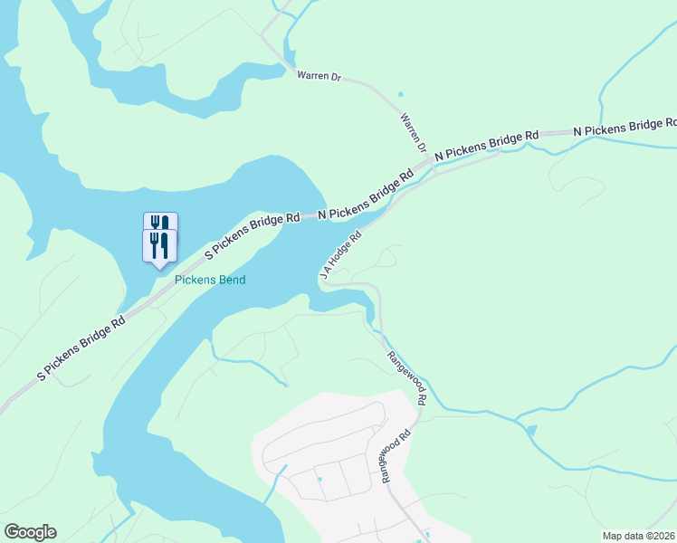 map of restaurants, bars, coffee shops, grocery stores, and more near 468 J A Hodge Road in Piney Flats