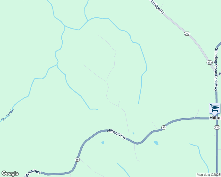 map of restaurants, bars, coffee shops, grocery stores, and more near 217 Jerry Bilbrey Lane in Hilham