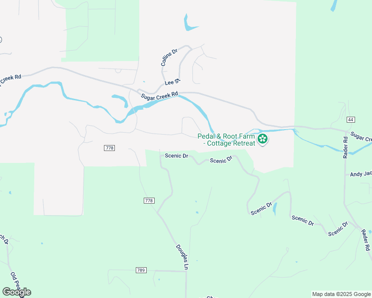 map of restaurants, bars, coffee shops, grocery stores, and more near 12576 Scenic Drive in Rogers