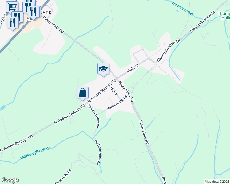 High Street, Piney Flats TN Walk Score