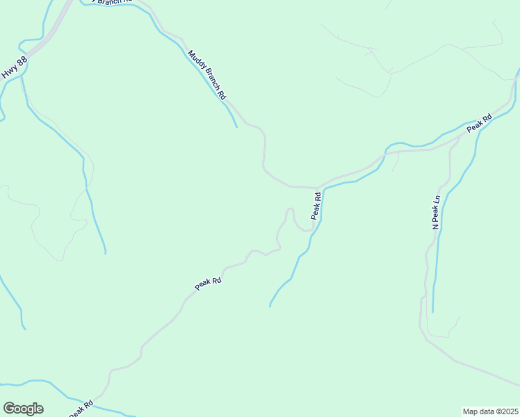 map of restaurants, bars, coffee shops, grocery stores, and more near 1670 Peak Road in Creston