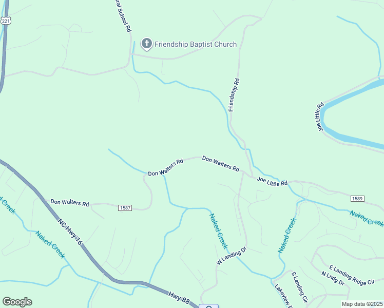 map of restaurants, bars, coffee shops, grocery stores, and more near 1019 Don Walters Road in Jefferson
