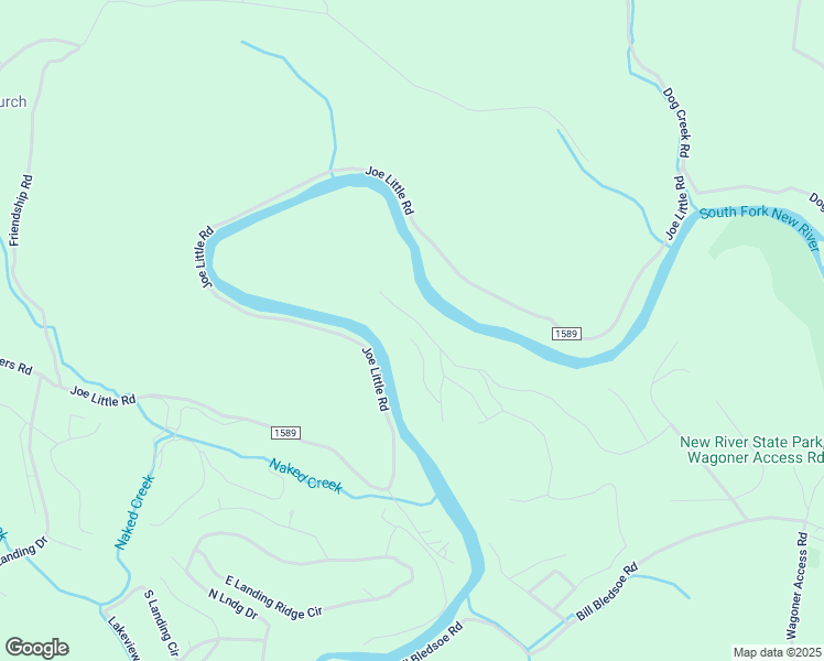 map of restaurants, bars, coffee shops, grocery stores, and more near Colvard Trace in Ashe County