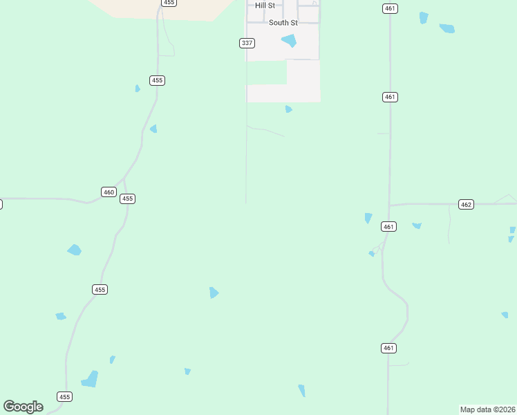 map of restaurants, bars, coffee shops, grocery stores, and more near 1 Cr 457 in Pollard