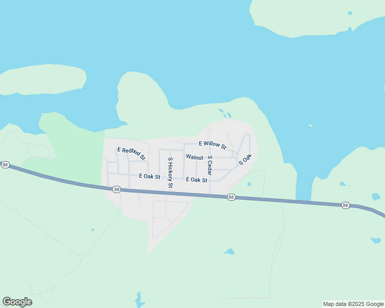 map of restaurants, bars, coffee shops, grocery stores, and more near 9805 East Walnut Road in Claremore