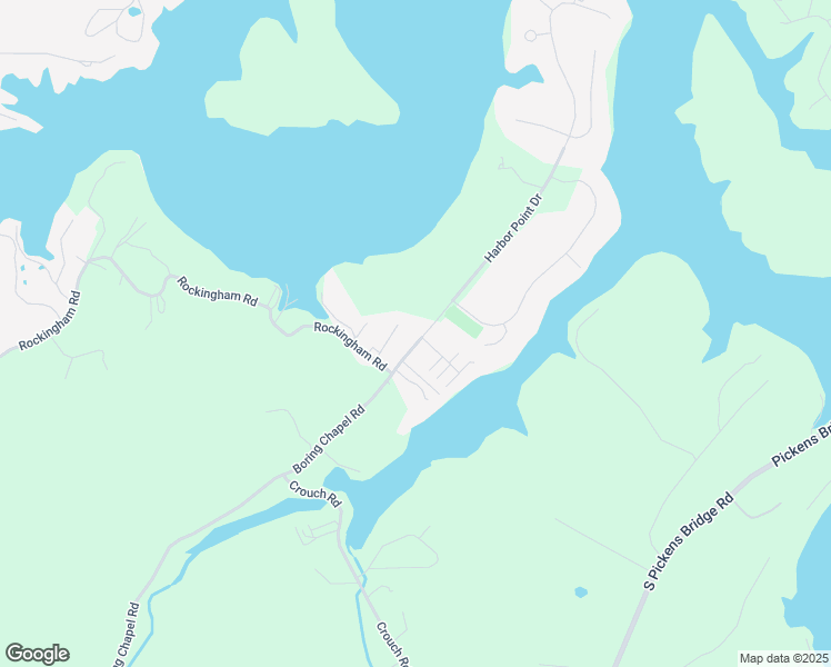 map of restaurants, bars, coffee shops, grocery stores, and more near 570 Boring Chapel Road in Gray