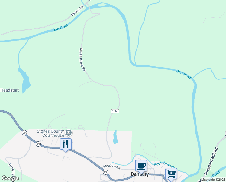 map of restaurants, bars, coffee shops, grocery stores, and more near 435 Seven Island Road in Danbury