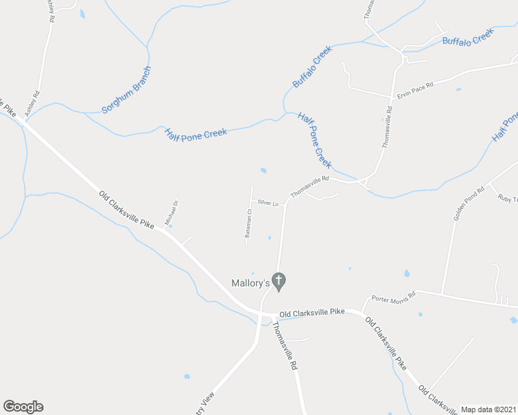 map of restaurants, bars, coffee shops, grocery stores, and more near 1168 Bateman Court in Chapmansboro