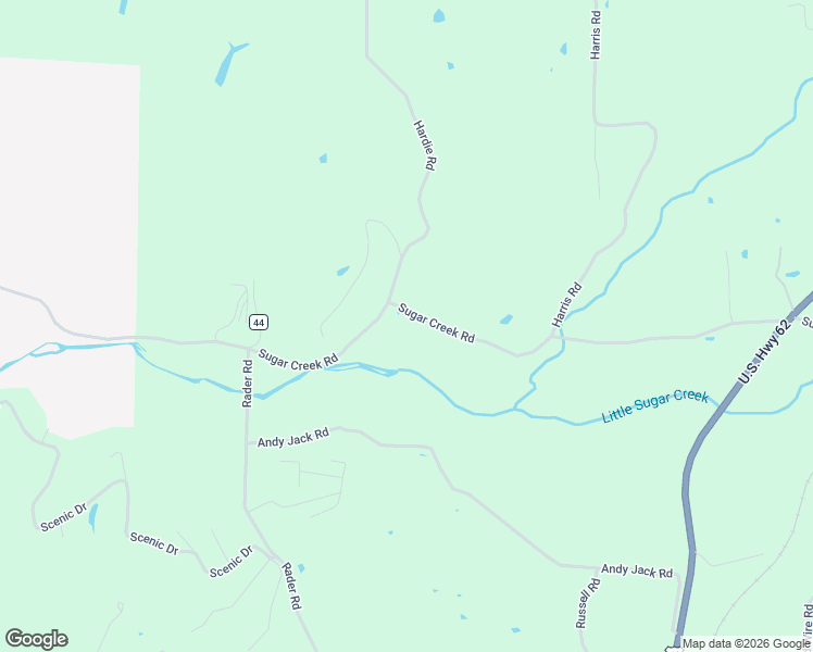 map of restaurants, bars, coffee shops, grocery stores, and more near 13501 Sugar Creek Road in Rogers