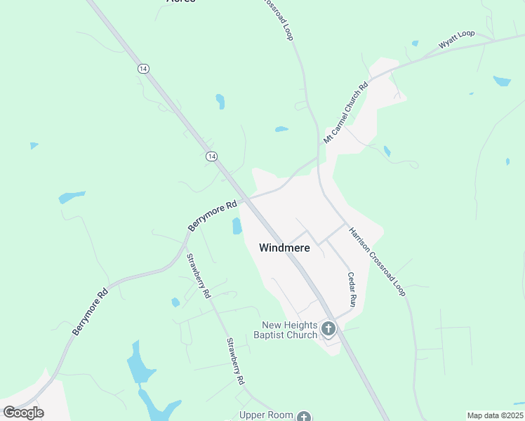 map of restaurants, bars, coffee shops, grocery stores, and more near 3061 North Carolina 14 in Reidsville