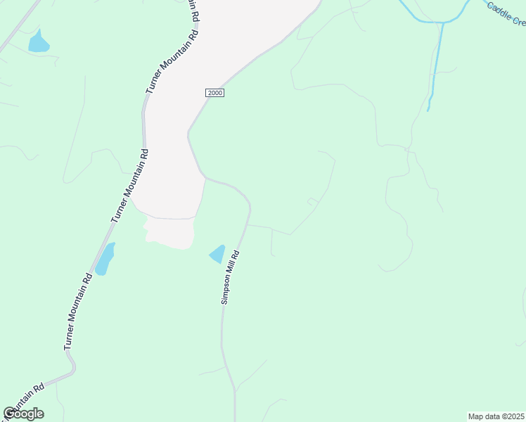 map of restaurants, bars, coffee shops, grocery stores, and more near 1065 Simpson Mill Road in Mount Airy