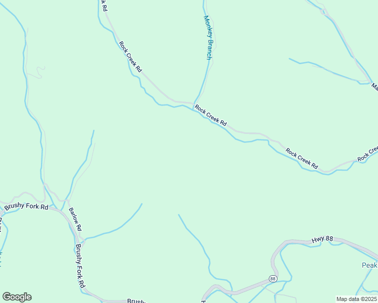map of restaurants, bars, coffee shops, grocery stores, and more near 971 Rock Creek Road in Creston