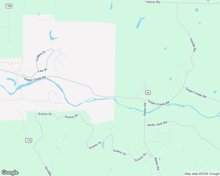map of restaurants, bars, coffee shops, grocery stores, and more near 12922 Sugar Creek Road in Pea Ridge