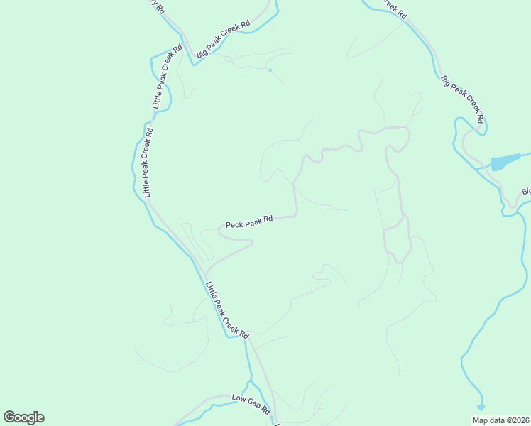 map of restaurants, bars, coffee shops, grocery stores, and more near 686 Peck Peak Road in Jefferson