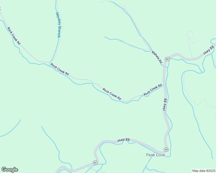 map of restaurants, bars, coffee shops, grocery stores, and more near 620 Rock Creek Road in Creston