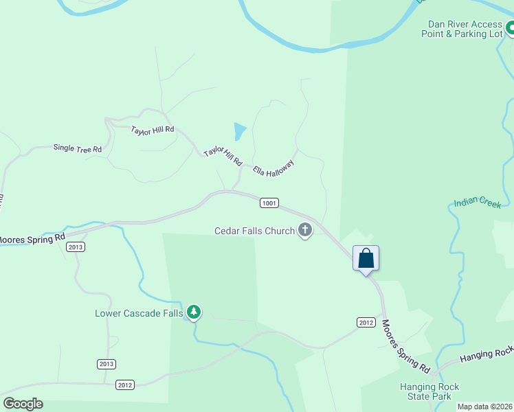 map of restaurants, bars, coffee shops, grocery stores, and more near 3252 Moores Spring Road in Westfield