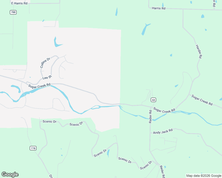 map of restaurants, bars, coffee shops, grocery stores, and more near 12488-13148 County Road 44 in Pea Ridge