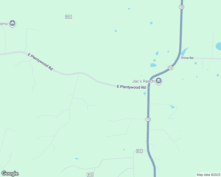 map of restaurants, bars, coffee shops, grocery stores, and more near 9703 East Plentywood Road in Bentonville
