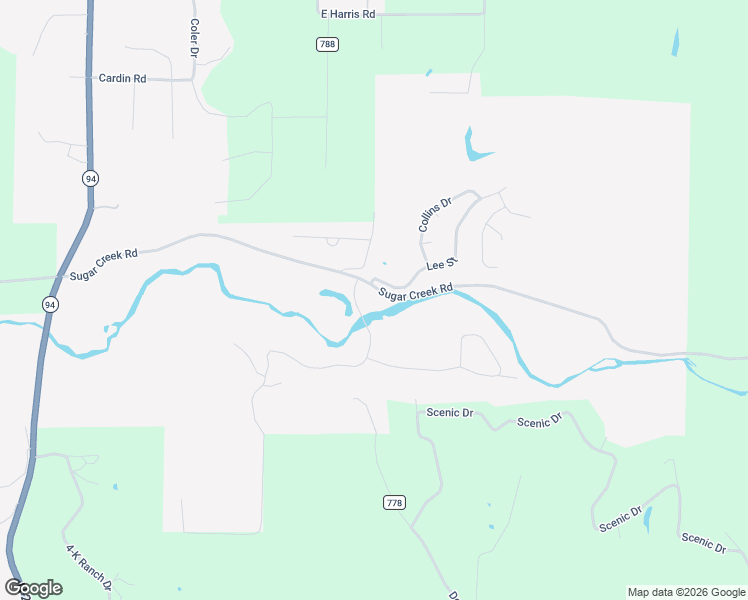 map of restaurants, bars, coffee shops, grocery stores, and more near 1101 Sugar Creek Road in Pea Ridge