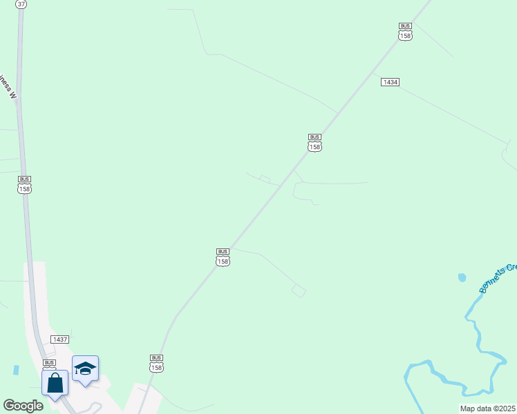 map of restaurants, bars, coffee shops, grocery stores, and more near 158 Bus in Gatesville