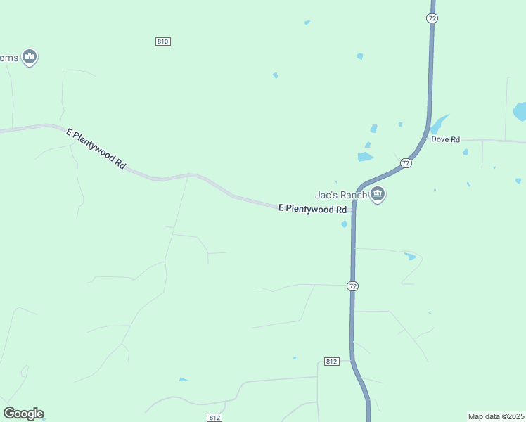 map of restaurants, bars, coffee shops, grocery stores, and more near 9703 East Plentywood Road in Bentonville