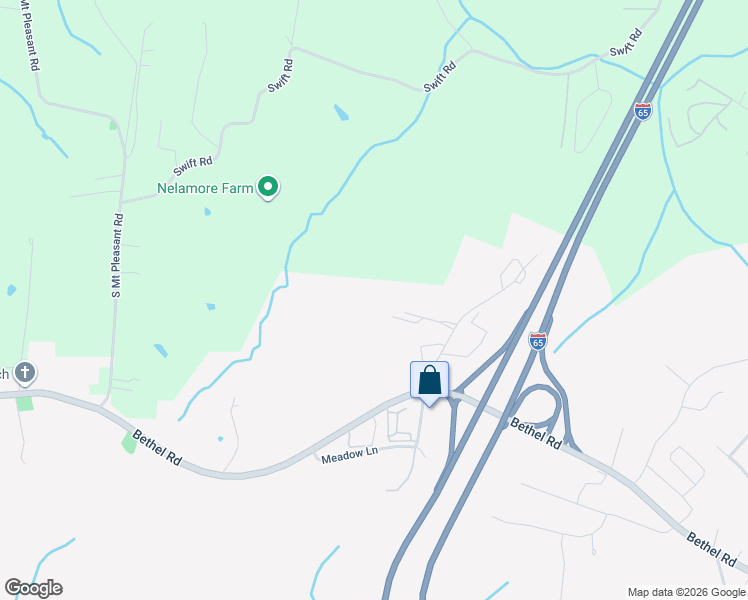 map of restaurants, bars, coffee shops, grocery stores, and more near 2164 Ted Dorris Road in Goodlettsville