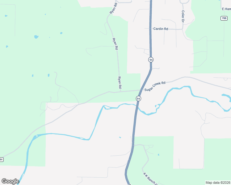 map of restaurants, bars, coffee shops, grocery stores, and more near County Road 44 in Pea Ridge