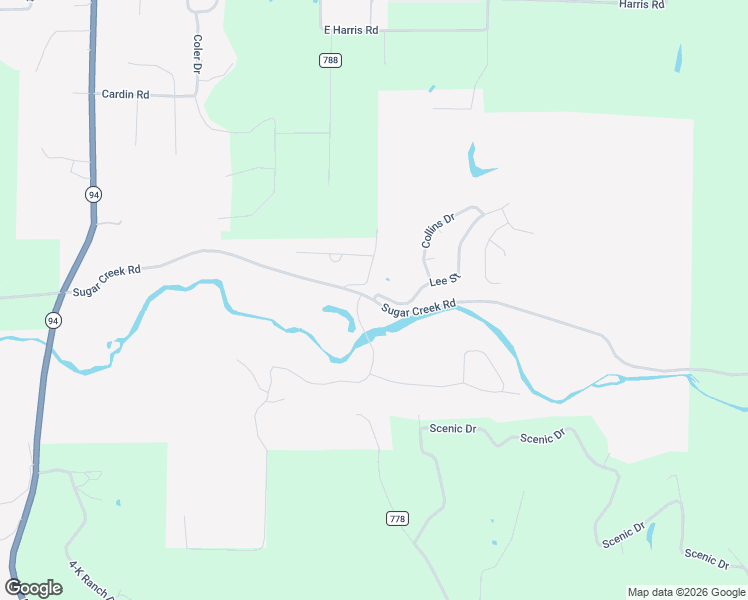 map of restaurants, bars, coffee shops, grocery stores, and more near 12489 Sugar Creek Road in Pea Ridge