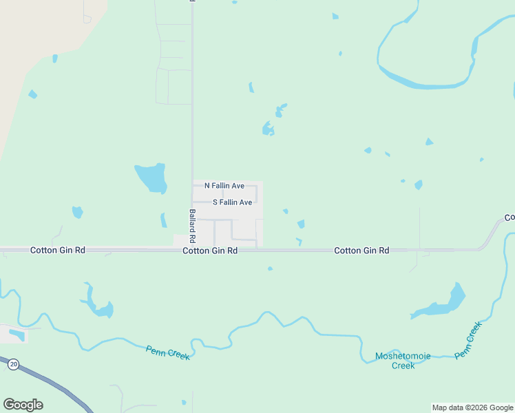 map of restaurants, bars, coffee shops, grocery stores, and more near 1526 South Fallin Avenue in Hominy