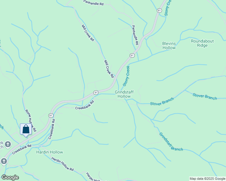 map of restaurants, bars, coffee shops, grocery stores, and more near 2056 Highway 91 in Elizabethton