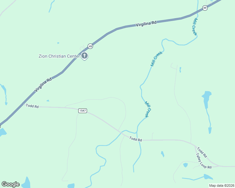 map of restaurants, bars, coffee shops, grocery stores, and more near 409 Loftis Loop in Roxboro