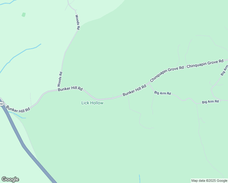 map of restaurants, bars, coffee shops, grocery stores, and more near 809 Bunker Hill Road in Bluff City