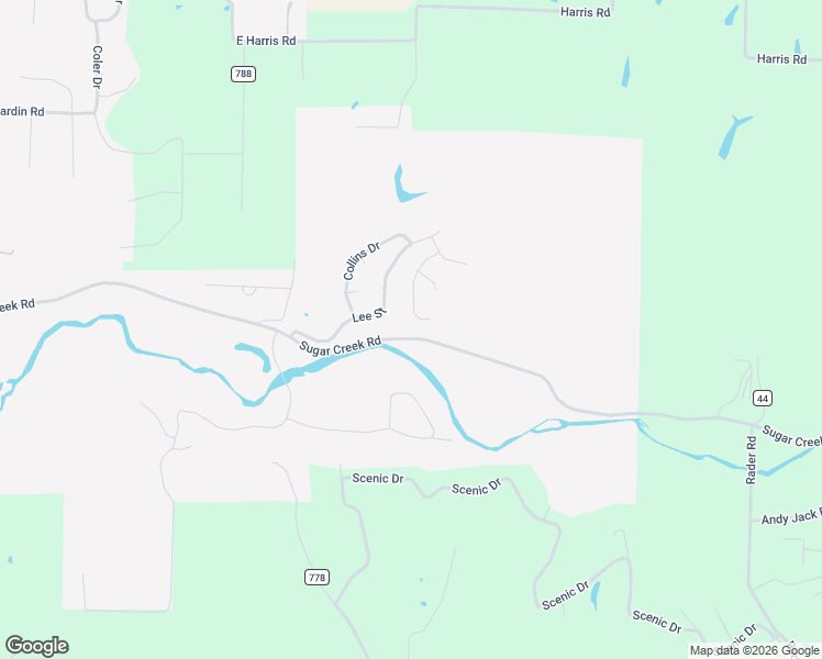 map of restaurants, bars, coffee shops, grocery stores, and more near 12489-13187 Sugar Creek Road in Rogers