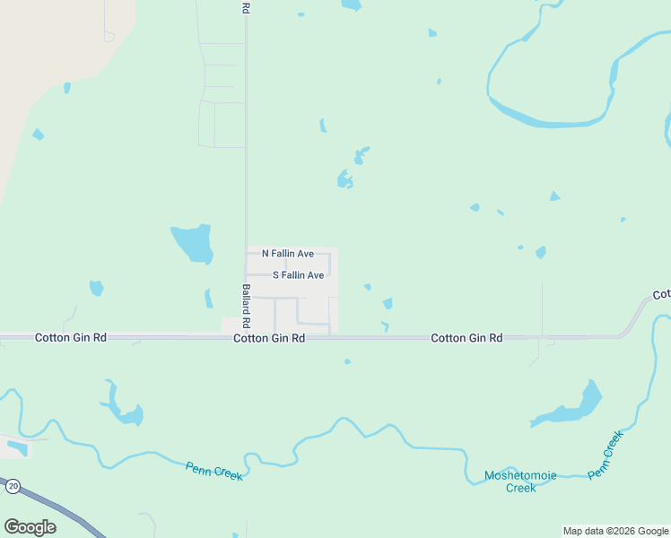 map of restaurants, bars, coffee shops, grocery stores, and more near 1526 South Fallin Avenue in Hominy